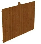 Skan Holz R&uuml;ckwand f&uuml;r Leimholz Einzel- Carports - Deckelschalung - Gr&ouml;&szlig;e 2,