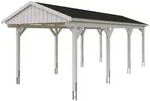 Skan Holz Fichtelberg - Satteldach Einzelcarport Breite 317 cm Gr. 2 - 317 x...