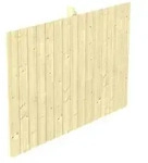 Skan Holz R&uuml;ckwand f&uuml;r Leimholz Einzel- Carports - Deckelschalung - Gr&ouml;&szlig;e 2,