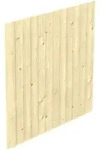 Skan Holz Seitenwand f&uuml;r Leimholz Carports - Deckelschalung - Gr&ouml;&szlig;e 2, farblich