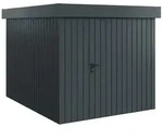 H&ouml;rmann Metall-Ger&auml;tehaus EcoStar EuroLine EFD mit Flachdach B 214 x T 262 cm (EFD