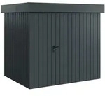 H&ouml;rmann Metall-Ger&auml;tehaus EcoStar EuroLine EFD mit Flachdach B 214 x T 166 cm (EFD