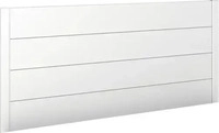 Biohort Sichtschutz f&uuml;r Hochbeet 4 m Seite, silber-metallic
