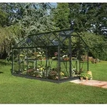 Halls Gew&auml;chshaus Popular SET - 3.19 x 1.93 m - 6.2 m2 (Gr. 3) 3 mm Blankglas