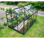 Halls Gew&auml;chshaus Popular SET - 3.19 x 1.93 m - 6.2 m2 (Gr. 3) 3 mm...