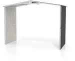 Globel Erweiterungselement f&uuml;r Ger&auml;tehaus Worker/Parker (+125 cm Tiefe)
