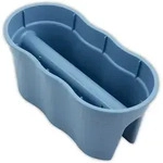 KHW Flowerclip XL, 2er Set meerblau
