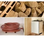 Weka Saunaofen-Set 10 inkl. 5,4 kW Kompakt-Ofen, Saunasteine, integrierte Steuerung