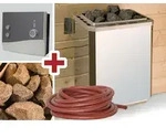 Weka Technikpaket 1 inkl. 9 kW Ofen, Saunasteine, Anschlusskabel und...