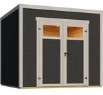 Weka Design-Gartenhaus Batu - 28 mm - Modern Storage 250 x 250 cm (Batu 2)...