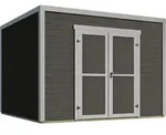 Weka Design-Gartenhaus Batu - 28 mm - Modern Storage 300 x 300 cm (Batu 3)...