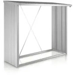 Biohort 35020, Biohort Kaminholzlager Woodstock-silber-metallic-230