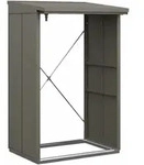 H&ouml;rmann Kaminholzregal Berry B 123 x T 103 cm (KHR Typ 1), Motiv Modern (mit...