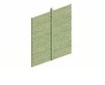 Skan Holz Carport R&uuml;ckwand - Profilschalung R&uuml;ckwand Gr&ouml;&szlig;e 2: 363 x 330 cm