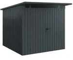 H&ouml;rmann Metall-Ger&auml;tehaus EcoStar EuroLine EPD mit Pultdach B 214 x T 214 cm...