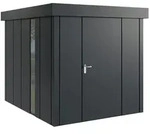 H&ouml;rmann Metall-Ger&auml;tehaus Juno JFD mit Flachdach B 214 x T 262 cm (JFD 6) mit