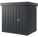 H&ouml;rmann Metall-Ger&auml;tehaus Juno JFD mit Flachdach B 214 x T 166 cm (JFD 4)...