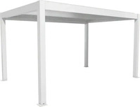 Biohort B419520, Biohort Pergola B 460 x T 312 x H 255 cm (Gr. 4,5x3), Rahmen: wei&szlig;