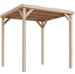Karibu Pavillon Cubeco mit Flachdach Ohne Verl&auml;ngerung