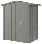 H&ouml;rmann Metall-Ger&auml;tehaus Juno JSD mit Satteldach B 166 x T 118 cm (JSD 1)...