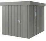 H&ouml;rmann Metall-Ger&auml;tehaus Juno JFD mit Flachdach B 214 x T 262 cm (JFD 6) mit
