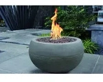 Gardenforma Gasfeuerstelle Marra, Beton-Optik grau, aus Faserbeton Betongrau