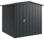 H&ouml;rmann Metall-Ger&auml;tehaus Juno JSD mit Satteldach B 214 x T 214 cm (JSD 5)...