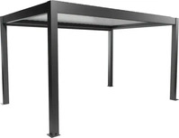 Biohort B445520, Biohort Pergola B 460 x T 312 x H 255 cm (Gr. 4,5x3), Rahmen: