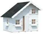 Palmako Kinderspielhaus Tom 3,8 m2 - wei&szlig; lackiert