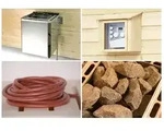 Weka Technikpaket 4 inkl. 9 kW BioAktiv Ofen, Saunasteine, Anschlusskabel und