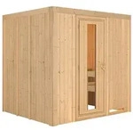 Karibu Sauna Sodin mit Fronteinstieg 68 mm-Ohne Ofen-ohne Dachkranz-...
