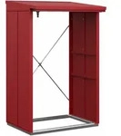 H&ouml;rmann Kaminholzregal Berry B 123 x T 103 cm (KHR Typ 1), Motiv Modern (mit...