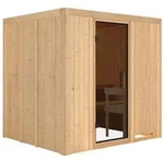 Karibu Sauna Sodin mit Fronteinstieg 68 mm-Ohne Ofen-ohne...