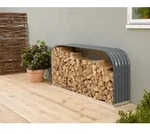 Vitavia Kaminholzregal Lignum Quer B 210 x T 40 x H 100 cm Granitgrau