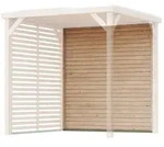 Karibu Seitenwand f&uuml;r Pavillon Cubeco