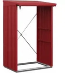 H&ouml;rmann Kaminholzregal Berry B 123 x T 103 cm (KHR Typ 1) Motiv Classic (mit