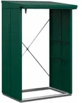 H&ouml;rmann Kaminholzregal Berry B 123 x T 103 cm (KHR Typ 1), Motiv Modern (mit...