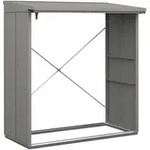 H&ouml;rmann Kaminholzregal Berry B 181 x T 103 cm (KHR Typ 2), Motiv Modern (mit breiten