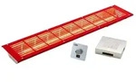 Infraworld VITALlight-IPX4 Infrarotstrahler-Set rot Easy Control: silbergrau -