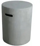 Gardenforma Abdeckung f&uuml;r Gasflaschen, Beton-Optik grau Faser-Beton,f&uuml;r 5kg