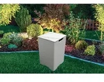 Gardenforma Abdeckung f&uuml;r 11 kg Gasflaschen in Marmor-Optik aus Keramik &