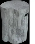 Gardenforma Abdeckung f&uuml;r Gasflaschen, Baumstamm-Optik grau Eco-Stone, f&uuml;r 11...