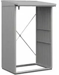 H&ouml;rmann Kaminholzregal Berry B 123 x T 103 cm (KHR Typ 1), Motiv Classic (mit