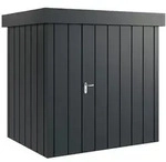 H&ouml;rmann Metall-Ger&auml;tehaus Juno JFD mit Flachdach B 214 x T 166 cm (JFD 4)...