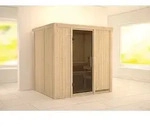 Karibu Sauna Bodin mit Fronteinstieg 68 mm-Ohne Ofen-ohne...