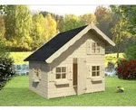 Palmako 101091, Palmako Kinderspielhaus Tom 3,8 m&sup2; - naturbelassen