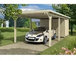 Carport Emsland 354x846cm mit Abstellraum, unbehandelt, 20mm Dachschalung mit...