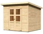 Karibu Eco Gartenhaus Merseburg 5 - 14mm-242 x 214cm