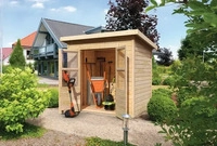 Karibu Eco Gartenhaus Merseburg 3 - 14mm-212 x 154cm