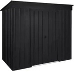 Globel Metallger&auml;tehaus Skillion S64 - S86 184 x 124 cm (Modell S64) anthrazit
